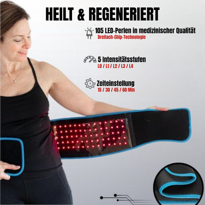 Luminora AuraFLEX Rot- & Infrarot-Lichttherapie-Gürtel